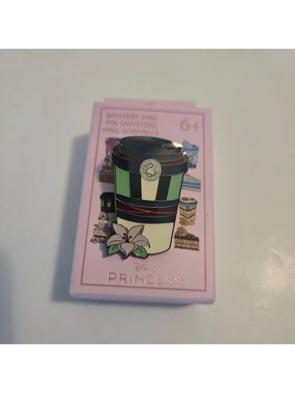 Disney Princess Coffee Cup Enamel Pin Mulan